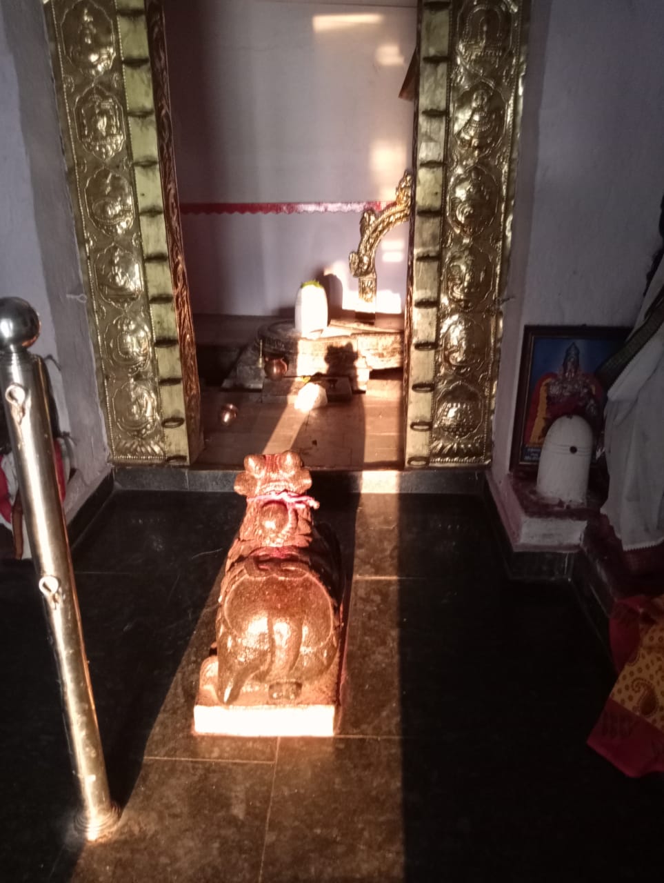 Sunlight in temple